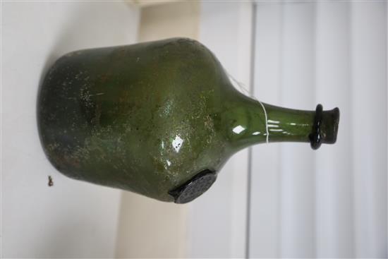 A Pyrmont Water sealed bottle, c.1720-40 H. 25cm